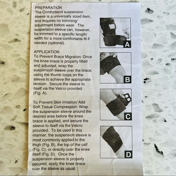 COMFORT LAND Suspension Sleeve CK-007 NWT - Picture 3 of 4